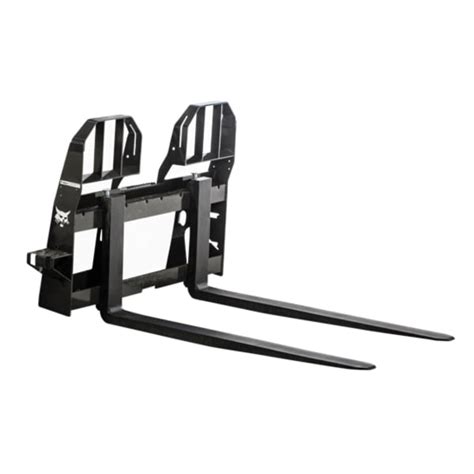 bobcat skid steer severe duty pallet forks|bobcat skid steer fork attachment.